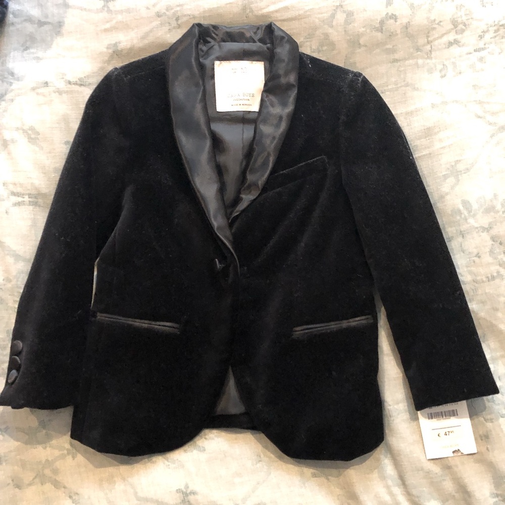 Zara velvety dress jacket NEW!